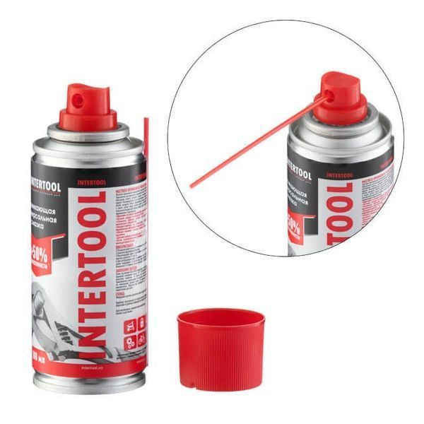 Мастило проникаюче універсальне, аерозоль 100 мл. INTERTOOL FS-4010 FS-4010 фото