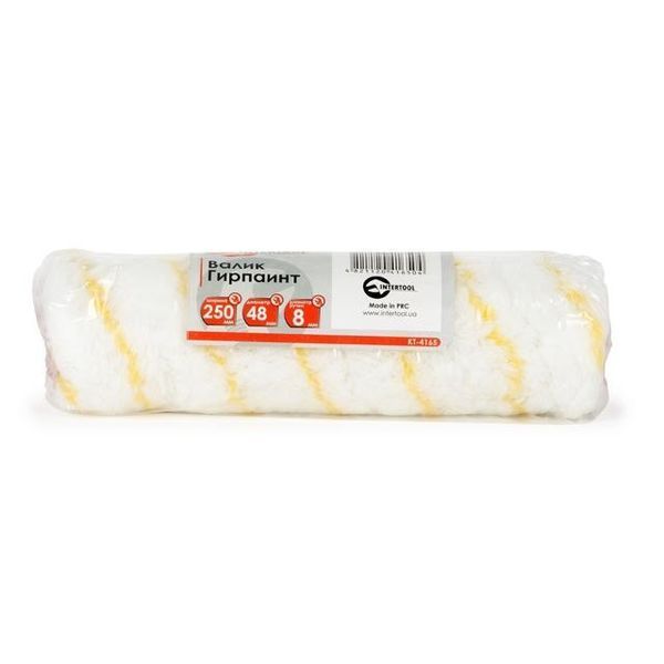 Валик Гірпаінт 250*48*8 мм INTERTOOL KT-4165 KT-4165 фото