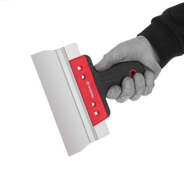 Шпатель из нержавеющей стали 200мм Проф INTERTOOL KT-2680 KT-2680 фото