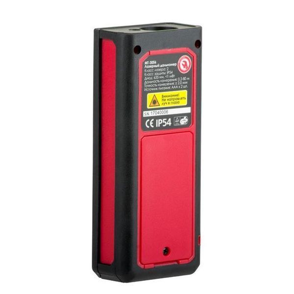 Далекомір лазерний 80 м INTERTOOL MT-3056 MT-3056 фото