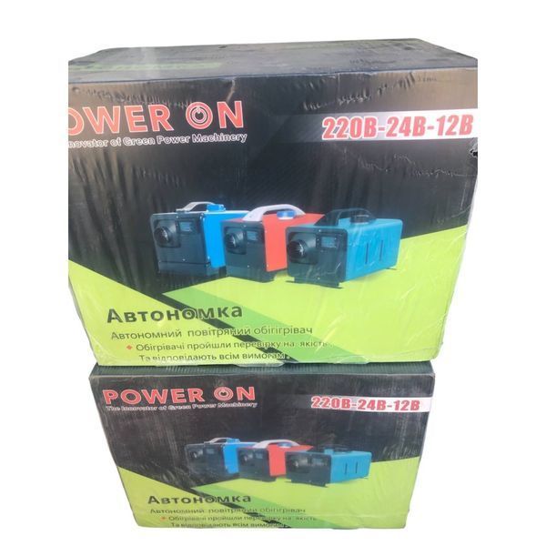 Автономный дизельный унивесальный обогреватель POWER ON KD12-9-2 (климат контроль, ЖК дисплей 12,24,220 В 5кВт) KD12-9-2 фото