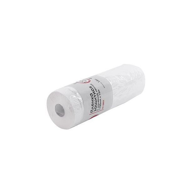 Пленка защитная с малярной лентой 1700 мм*15м INTERTOOL KT-0803 KT-0803 фото