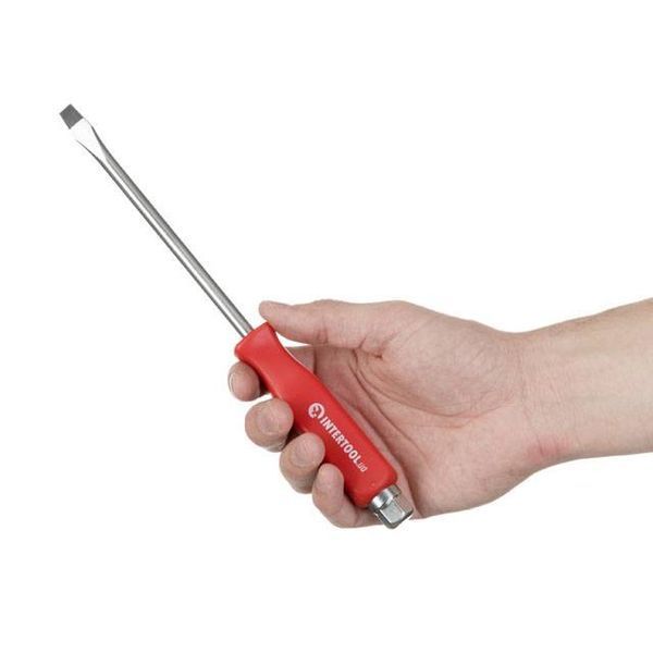 Отвертка ударная SL8*150 мм, Cr-V INTERTOOL HT-0484 HT-0484 фото