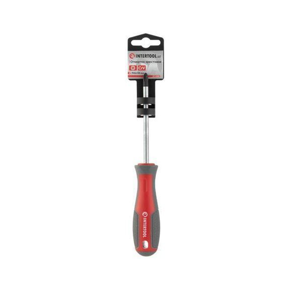 Отвертка крестовая PH2*100 мм, CR-V INTERTOOL VT-3320 VT-3320 фото