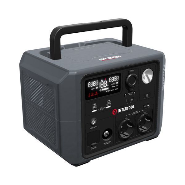 Станция зарядная портативная INTERTOOL WT-7001 (0.6 кВт, 537.6 Втг, LiFeP04) WT-7001 фото