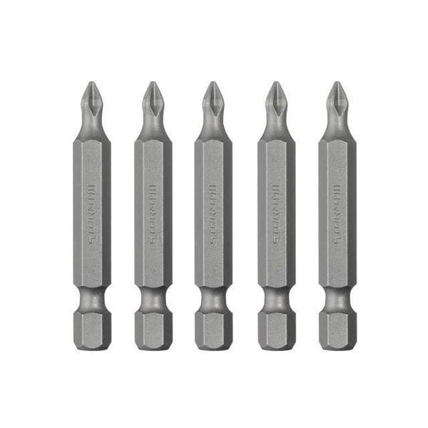 Комплект отверточных насадок PH1 1/4"*50мм, ACR, S2, уп. 5шт., STORM INTERTOOL VT-0201 VT-0201 фото