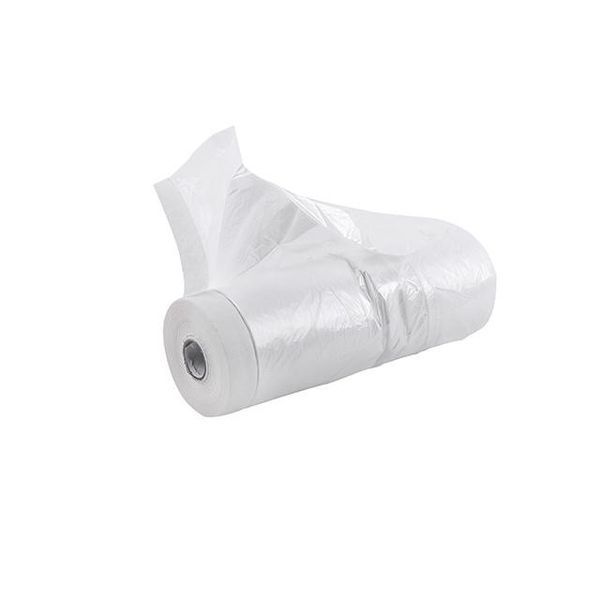 Плівка захисна з малярською стрічкою 2400 мм * 15 м INTERTOOL KT-0804 KT-0804 фото