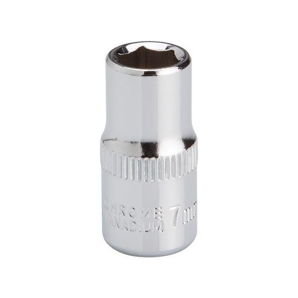 Головка шестигранная 1/4", 7мм, Cr-V. STORM INTERTOOL ET-0437 ET-0437 фото
