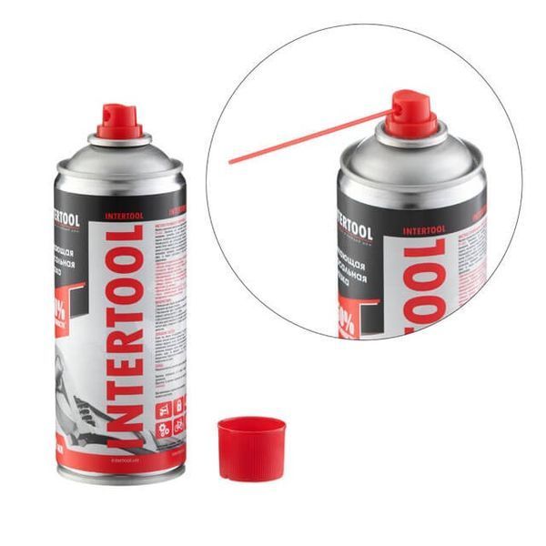 Мастило проникаюче універсальне, аерозоль 400 мл. INTERTOOL FS-4040 FS-4040 фото