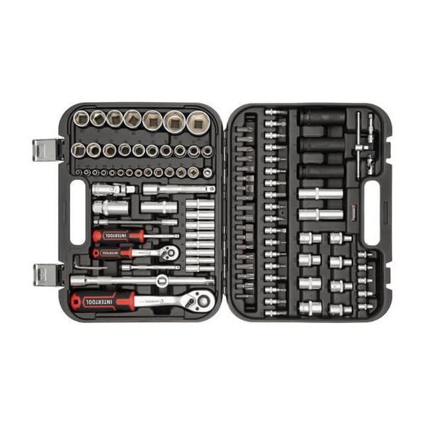 Набір інструментів 1/2 "& 1/4" 111 од., Cr-V STORM INTERTOOL ET-8111 ET-8111 фото