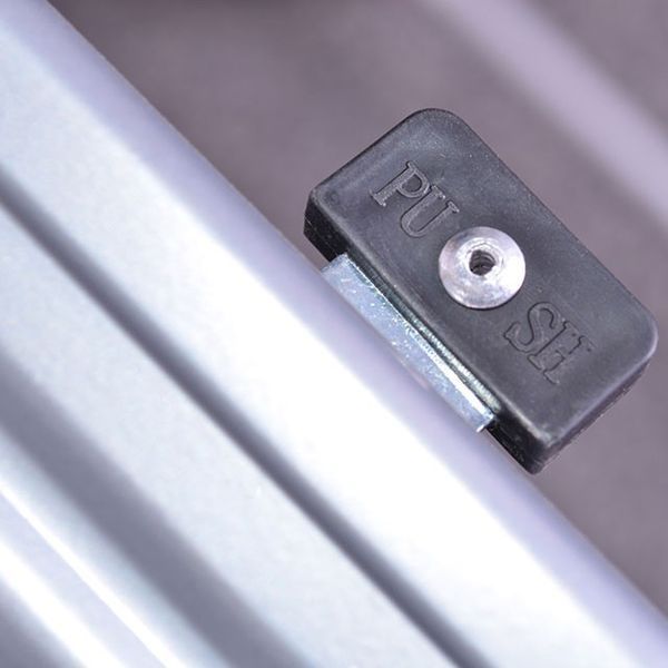 Стрем'янка з алюмінію, 6 сходинок, висота до платформи - 1280 мм INTERTOOL LT-1006 LT-1006 фото