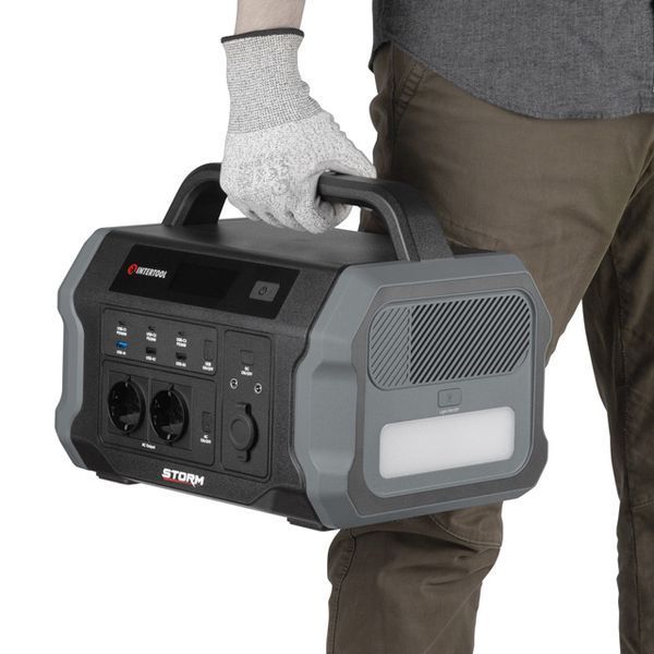 Станция зарядная портативная INTERTOOL WT-7002 (1.2 кВт, 1120 Втг, LiFeP04) WT-7002 фото