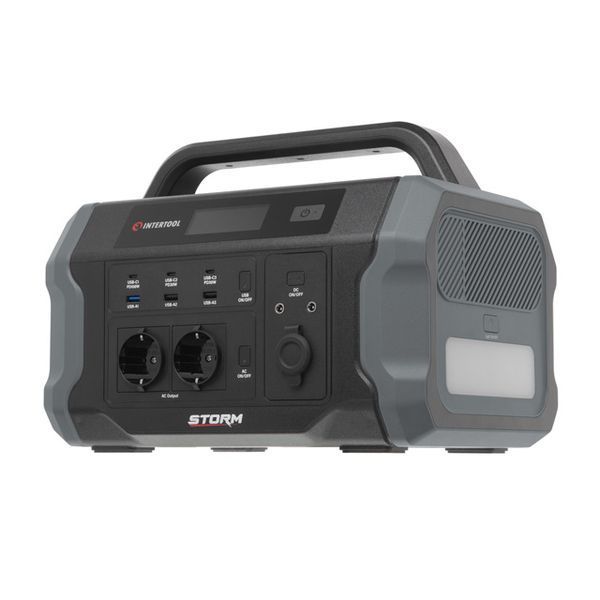 Станция зарядная портативная INTERTOOL WT-7002 (1.2 кВт, 1120 Втг, LiFeP04) WT-7002 фото