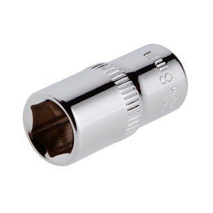 Головка шестигранна 1/4", 8 мм, Cr-V STORM INTERTOOL ET-0438 ET-0438 фото