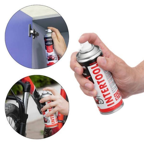 Cмазка "Силикон", аэрозоль 200 мл INTERTOOL FS-6020 FS-6020 фото