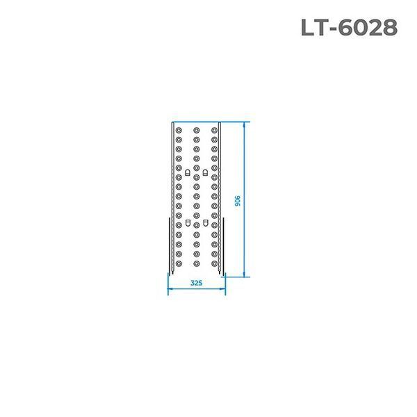 Рабочая платформа к лестнице LT-0028 INTERTOOL LT-6028 LT-6028 фото