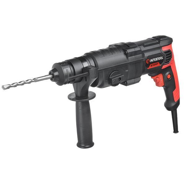 Перфоратор 1000 Вт, 3.5 Дж, 0-1100 об/хв., 0-4700 уд/хв., 3 режими, SDS plus INTERTOOL WT-0156 WT-0156 фото