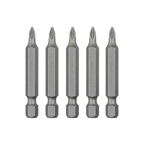 Комплект отверточных насадок PZ1 1/4"*50мм, ACR, S2, уп. 5шт., STORM INTERTOOL VT-0203 VT-0203 фото