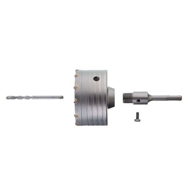 Комплект: сверло корончатое по бетону 105 мм + переходник SDS Plus 100мм INTERTOOL SD-7105 SD-7105 фото