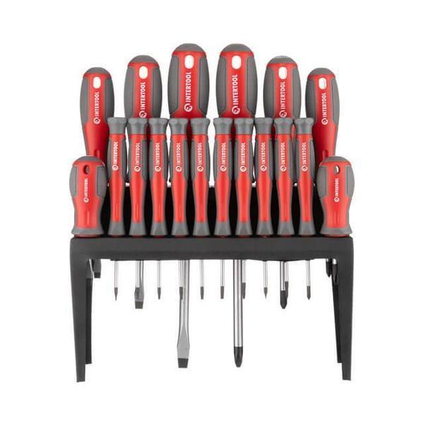 Набор отверток 18 ед. INTERTOOL VT-3350 VT-3350 фото