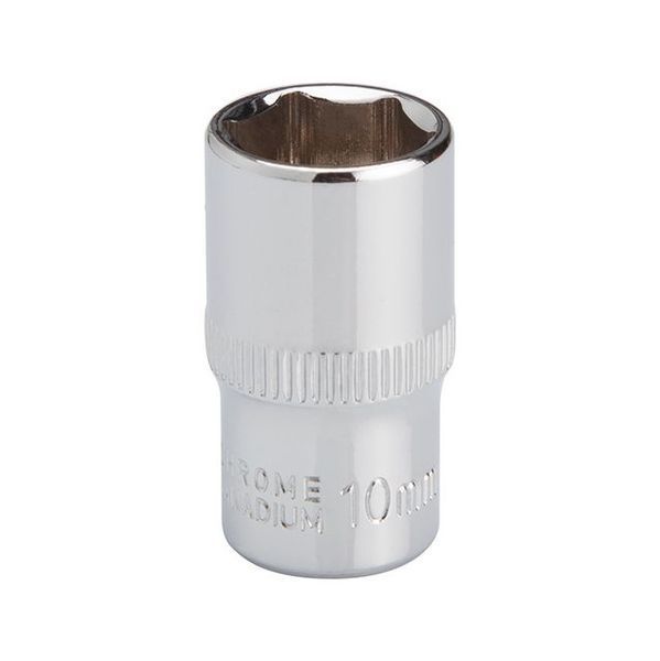 Головка шестигранна 1/4", 10 мм, Cr-V&nbsp;STORM INTERTOOL ET-0440 ET-0440 фото