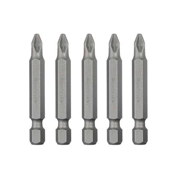 Комплект отверточных насадок PZ2 1/4"*50мм, ACR, S2, уп. 5шт., STORM INTERTOOL VT-0204 VT-0204 фото