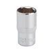 Головка шестигранна 1/4", 10 мм, Cr-V&nbsp;STORM INTERTOOL ET-0440 ET-0440 фото 2