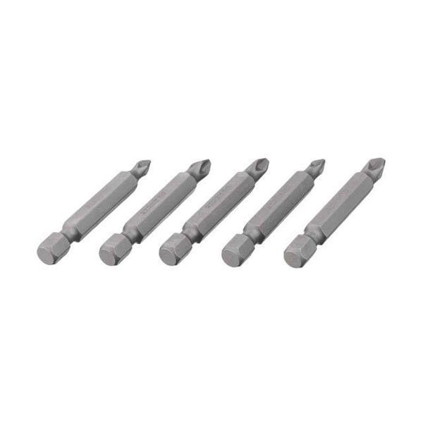 Комплект отверточных насадок PH1, PH2, PZ1, PZ2 1/4"*50мм, ACR, S2, уп. 5шт., STORM INTERTOOL VT-0205 VT-0205 фото