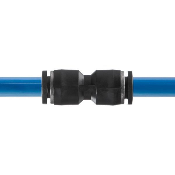 Соединение цанговое прямое для полиуретановых и др. шлангов 8*8 мм INTERTOOL PT-2392 PT-2392 фото