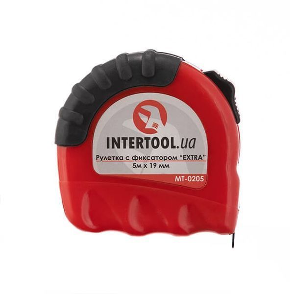 Рулетка з металевим полотном 5 м *&nbsp;19 мм "EXTRA" INTERTOOL MT-0205 MT-0205 фото