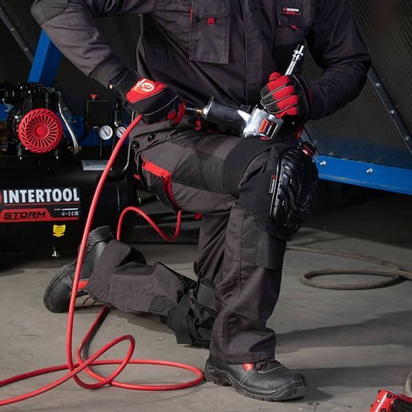 Куртка рабочая 80 % полиэстер, 20 % хлопок, плотность 260 г/м2, L INTERTOOL SP-3003 SP-3003 фото