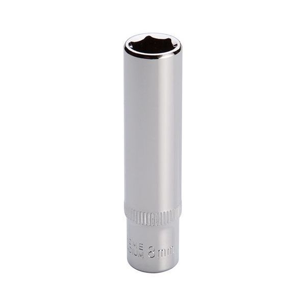 Головка шестигранна подовжена 1/4", 8 мм, Cr-V&nbsp;STORM INTERTOOL ET-0458 ET-0458 фото