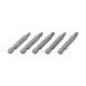 Комплект отверточных насадок PH1, PH2, PZ1, PZ2 1/4"*50мм, ACR, S2, уп. 5шт., STORM INTERTOOL VT-0205 VT-0205 фото 2