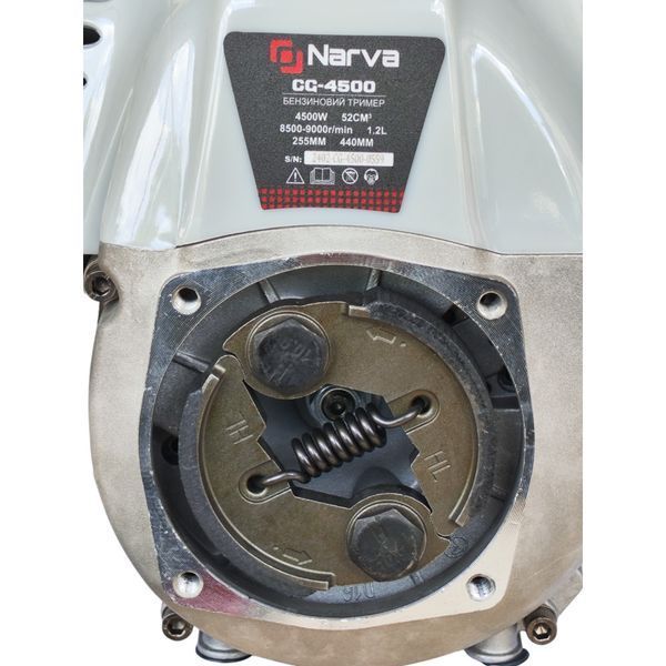 Мотокоса NARVA CG-4500 (4.5 кВт, 52 см&sup3;, 3 ножа + шпуля, ранцевой жилет) CG-4500 фото
