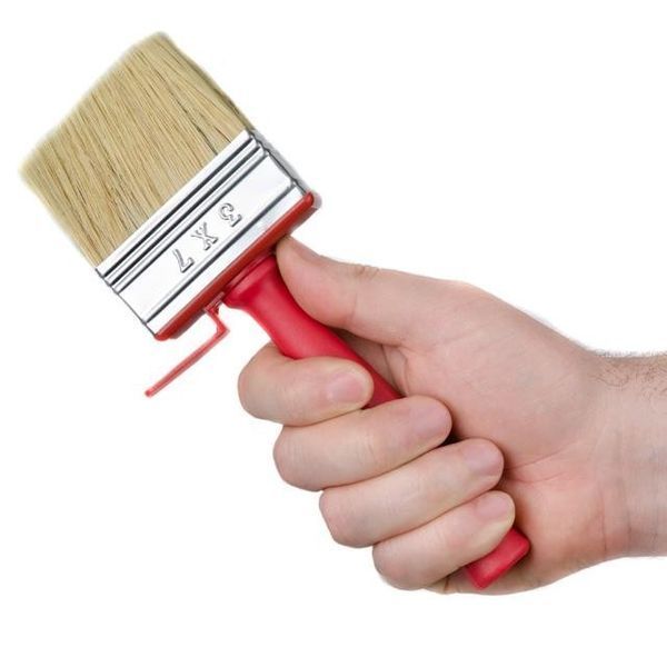 Кисть макловица 70*30 мм, пластиковая ручка INTERTOOL KT-1816 KT-1816 фото