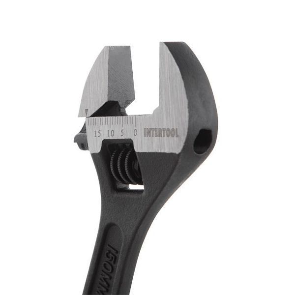 Ключ розвідний 150 мм INTERTOOL HT-0191 HT-0191 фото