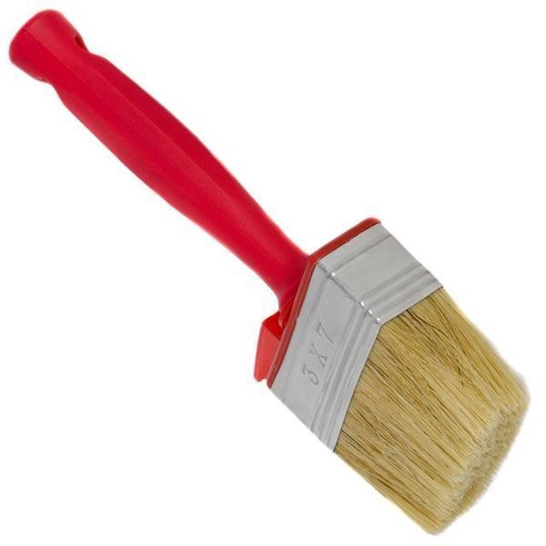 Кисть макловица 70*30 мм, пластиковая ручка INTERTOOL KT-1816 KT-1816 фото