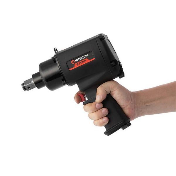 Гайковерт пневматический 3/4", 1300 Нм, профессиональный, 5000 об/мин. INTERTOOL PT-1105 PT-1105 фото