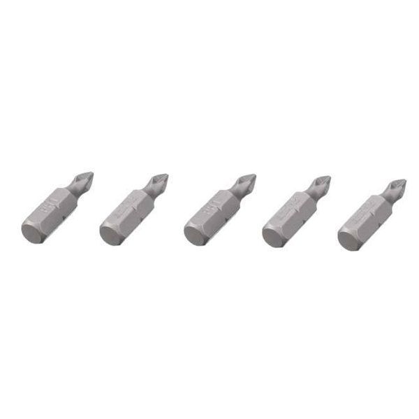 Комплект отверточных&nbsp;насадок&nbsp;PH1 1/4"*25мм, ACR, S2, уп. 5шт., STORM INTERTOOL VT-0206 VT-0206 фото