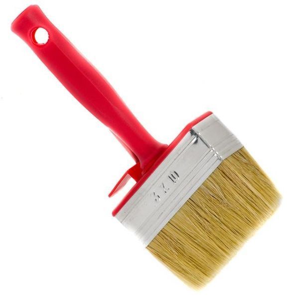 Кисть макловица 100*30 мм, пластиковая ручка INTERTOOL KT-1817 KT-1817 фото
