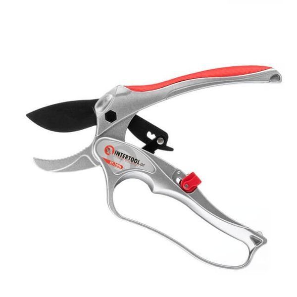 Секатор з храповим механізмом 180 мм INTERTOOL FT-1006 FT-1006 фото