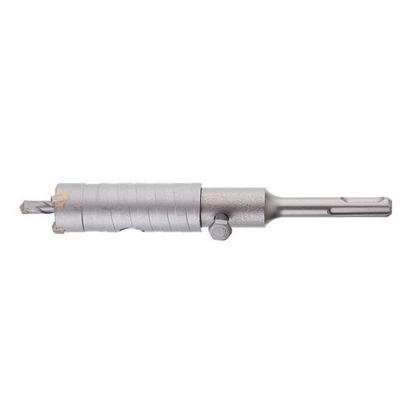 Комплект: Свердло корончасте по бетону 26мм + Перехідник SDS Plus 100мм INTERTOOL SD-7026 SD-7026 фото