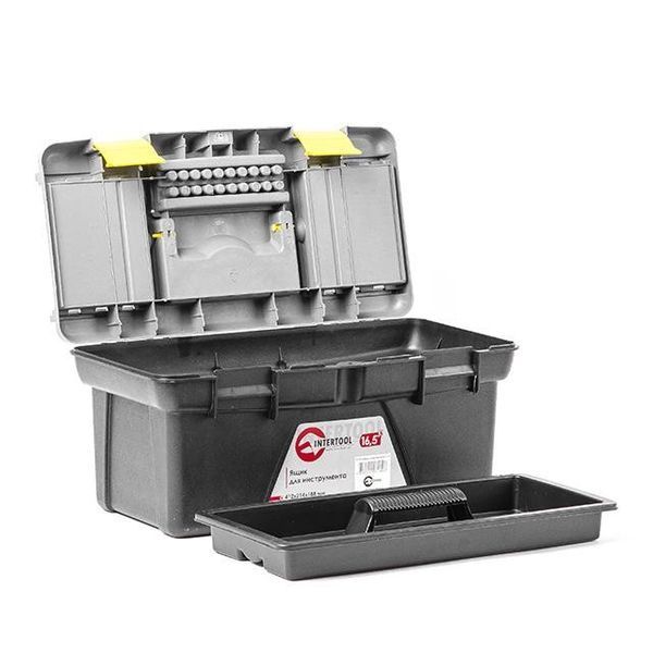 Ящик для інструменту 16.5" 412*214*188 мм INTERTOOL BX-0316 BX-0316 фото