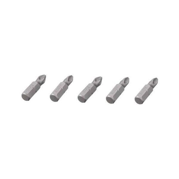 Комплект отверточных насадок PH2 1/4"*25мм, ACR, S2, уп. 5шт., STORM INTERTOOL VT-0207 VT-0207 фото