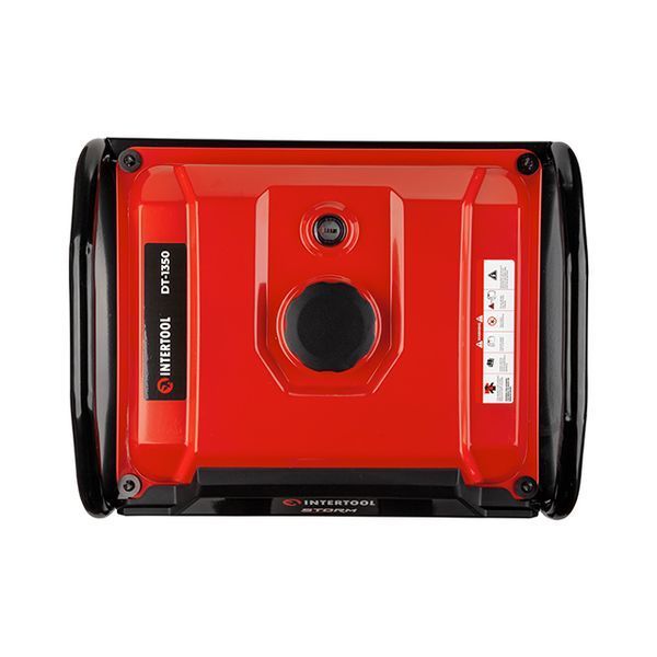 Генератор бензиновий інверторний  INTERTOOL DT-1350 4.5/5 кВт, 220 В, 12 л, електро+ручний старт, мідна обмотка, STORM DT-1350 фото