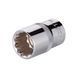 Головка 12 гр. 1/2", 17 мм INTERTOOL ET-0217 ET-0217 фото 1
