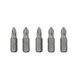 Комплект отверточных насадок PH2 1/4"*25мм, ACR, S2, уп. 5шт., STORM INTERTOOL VT-0207 VT-0207 фото 3