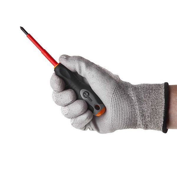 Викрутка хрестова ізольована PH1*80 мм, 1000 В INTERTOOL VT-3211 VT-3211 фото