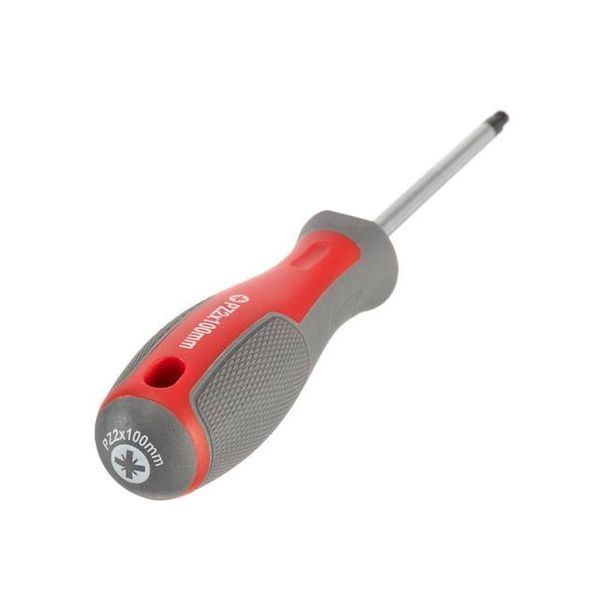 Отвертка крестовая PZ2*100 мм, CR-V INTERTOOL VT-3333 VT-3333 фото