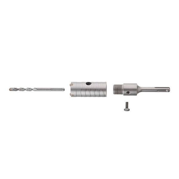 Комплект: сверло корончатое по бетону 32 мм+Переходник SDS Plus 100мм INTERTOOL SD-7032 SD-7032 фото